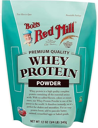 Bob's Red Mill Whey Protein Powder 12 Ounce Pack