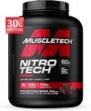 MuscleTech Whey Protein Powder, Chocolate Fudge Brownie