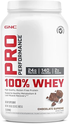 GNC Whey Protein Powder - Chocolate Supreme
