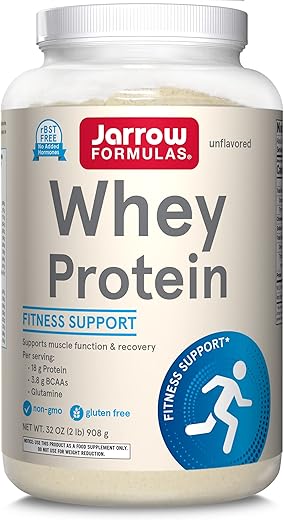 Jarrow Formulas Whey Protein With BCAAs And Glutamine