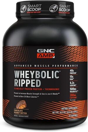 GNC Wheybolic Ripped Chocolate Peanut Butter Protein