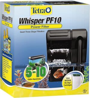 Tetra Whisper Power Filter, Quiet 3-Stage Filtration