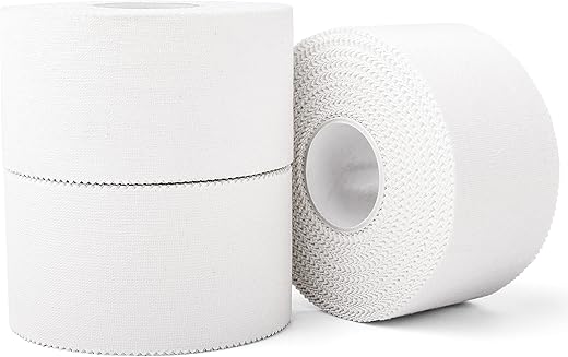 iFwevs White Athletic Sports Tape, Strong Easy Tear