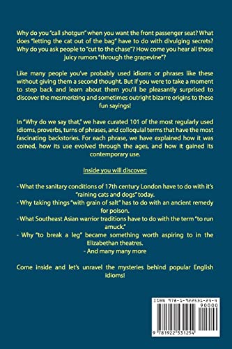 Why Do We Say That? 101 Idioms - Image 2