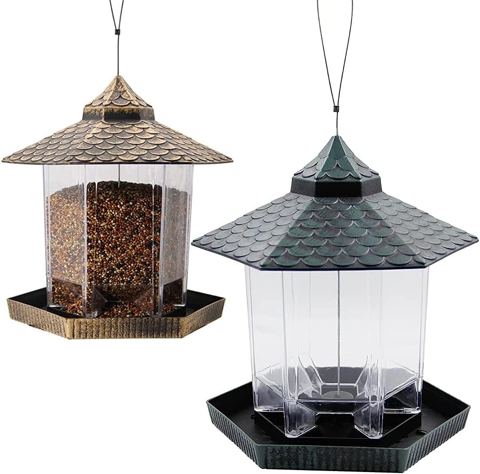 Twinkle Star Wild Bird Feeder, Green