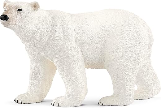 Schleich Wild Life Animal Figurine, Polar Bear