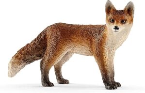 Schleich Wild Life Animal Toys, Fox Brown