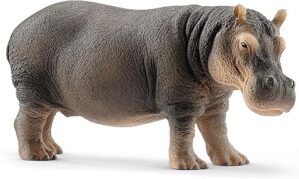 Schleich Wild Life Detailed Hippopotamus Figurine