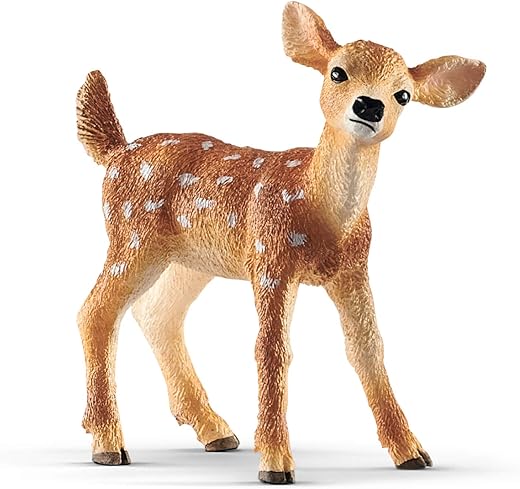 Schleich Wild Life Realistic Fawn Figurine
