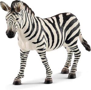 Schleich Wild Life Realistic Female Zebra Figurine