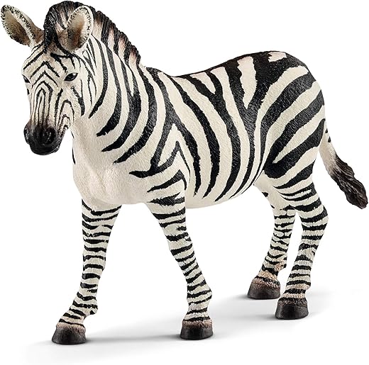 Schleich Wild Life Realistic Female Zebra Figurine
