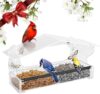 Kingsyard Window Bird Feeder With Strong Suction