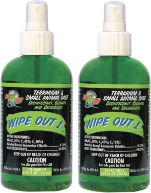 Zoo Med Wipe Out Cleaner for Terrarium Cages