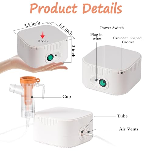 Wnaldc Ultrasonic Nebulizer - Quiet Desktop Machine - Image 5