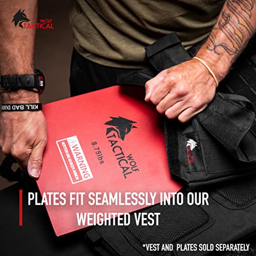 WOLF TACTICAL Weight Vest Plates For Training - Image 4