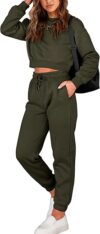 BTFBM Women’s 2 Piece Long Sleeve Jogger Set