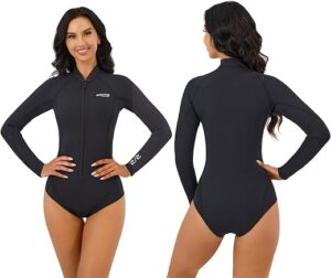 MWTA Women's 2.0mm Neoprene Shorty Wetsuit