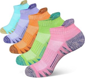 Heyoboy Women's Anti-Blister Athletic Running Socks