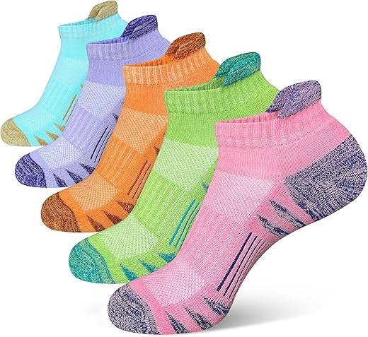 Heyoboy Women's Anti-Blister Athletic Running Socks