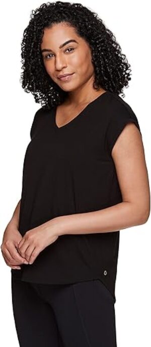 RBX Women’s Athletic Short Sleeve Yoga T-Shirt