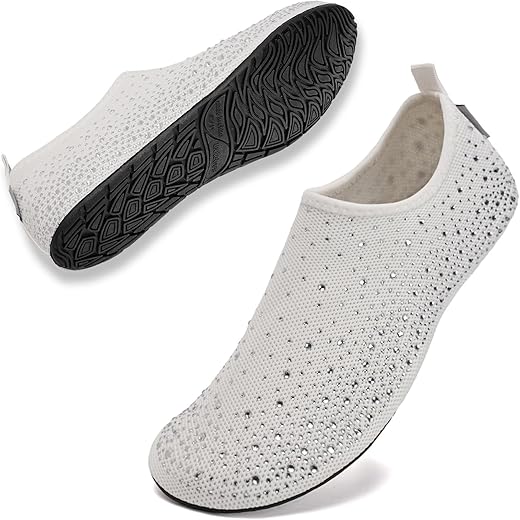 WateLves Women's Barefoot Water Shoes Aqua Socks