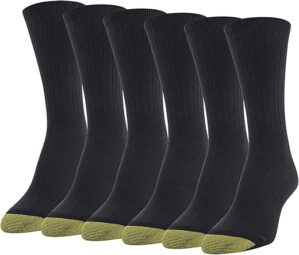 GOLDTOE Women’s Casual Texture Crew Socks