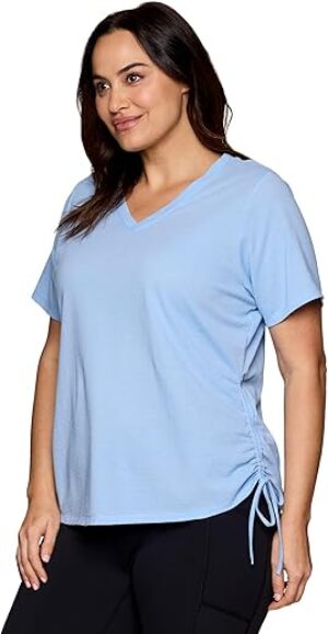 RBX Women’s Cotton Blend V-Neck T-Shirt