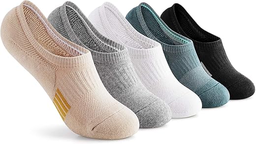 Gonii Women's Cushioned No Show Athletic Socks