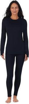 Cuddl Duds Women’s Fleece Lined Thermal Lounge Set