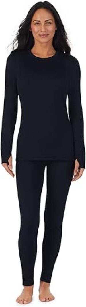 Cuddl Duds Women’s Fleece Lined Thermal Lounge Set