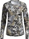 SITKA Gear Women’s Hunting Camo Crew Shirt