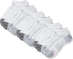 Hanes Women’s Lightweight Breathable No Show Socks