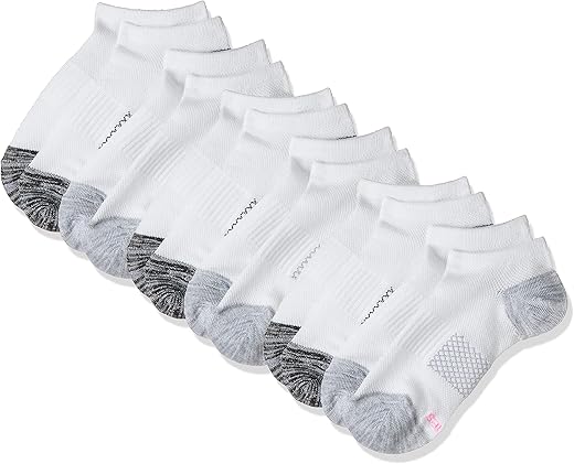 Hanes Women's Lightweight Breathable No Show Socks
