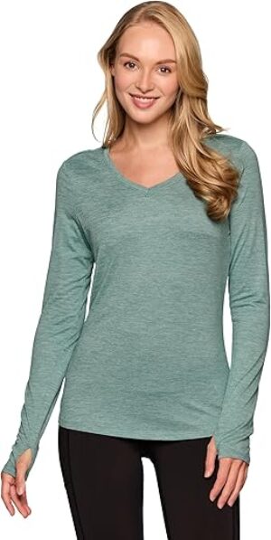 RBX Women’s Long Sleeve Space Dye Tee
