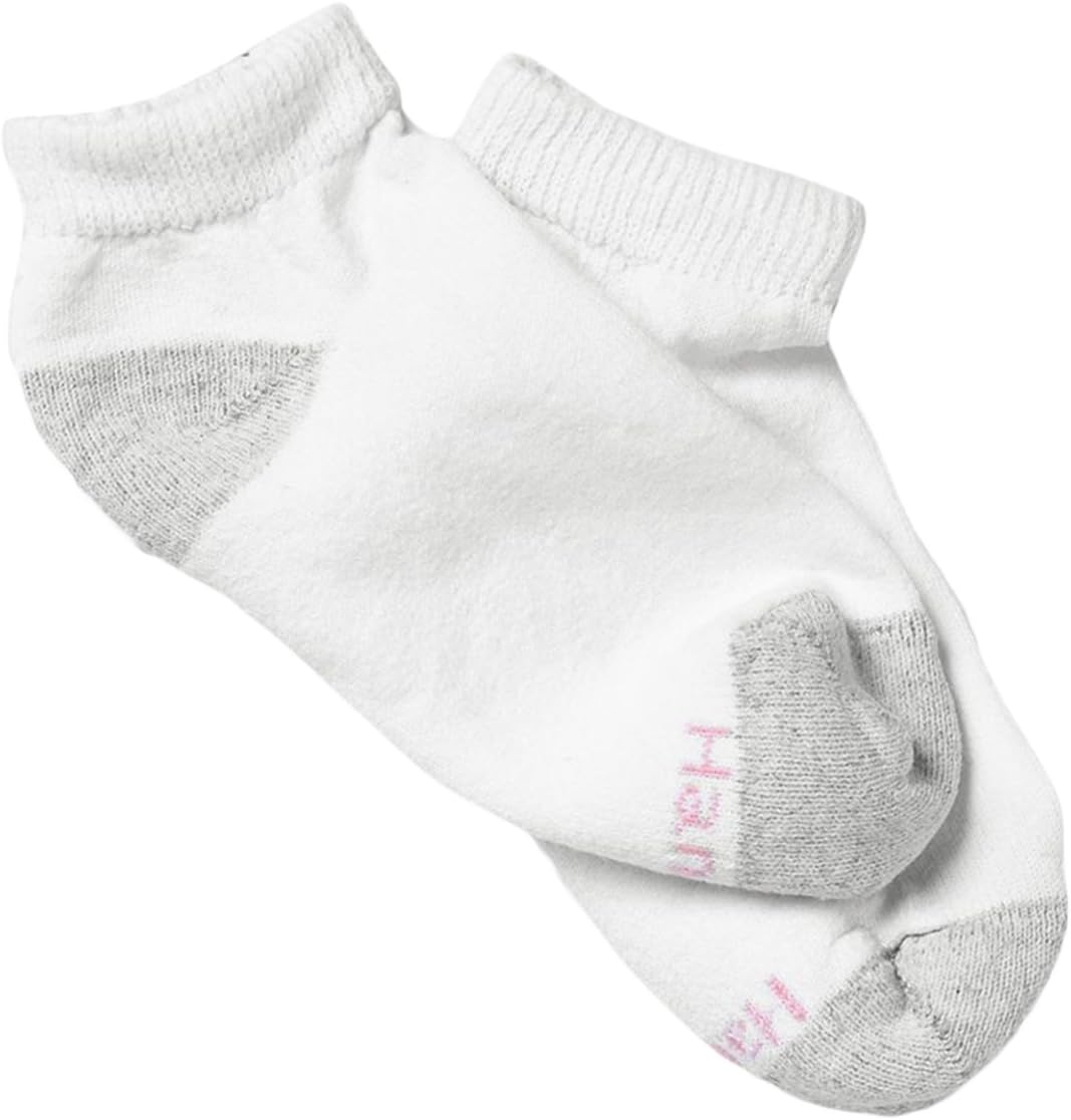 Hanes Women's Low Cut Moisture-Wicking Socks, 10-Pack