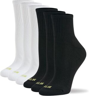 HUE Women’s Mini Crew Sock 6-Pack