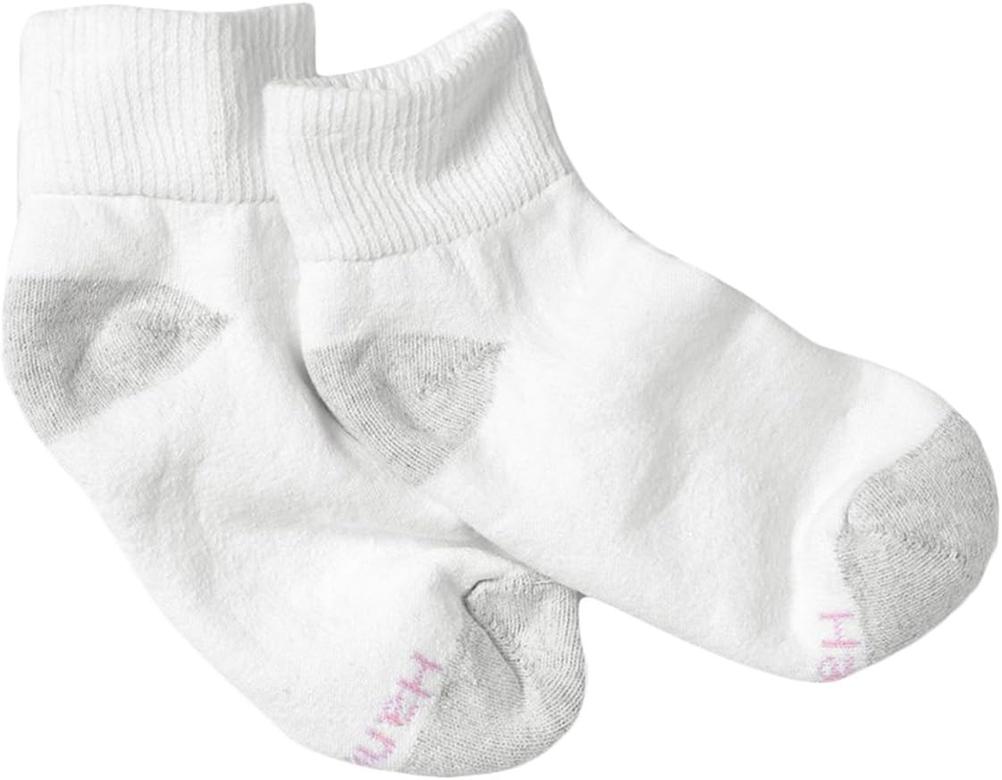 Hanes Women's Moisture-Wicking Ankle Socks, 10/14-Packs