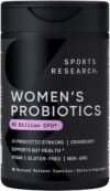 Sports Research Women’s Probiotics With Prebiotics, 65 Billion CFU