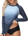 VAYAGER Womens Rash Guard UPF 50+ Swim Shirt