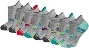 Saucony Women’s RunDry Performance Heel Tab Socks