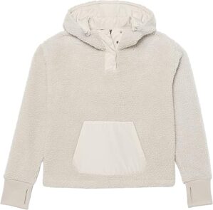 Amazon Essentials Women's Teddy Fleece Pullover Jacket