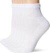 Hanes Women’s Ultimate Comfort Ankle Socks, 6-Pack