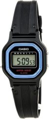 Casio Women’s Vintage LA11WB-1 Black Resin Watch