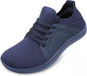 LeIsfIt Womens Wide Toe Barefoot Sneakers