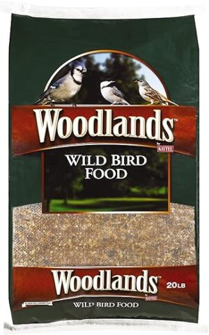 Kaytee Woodlands Wild Bird Food, 20-Pound