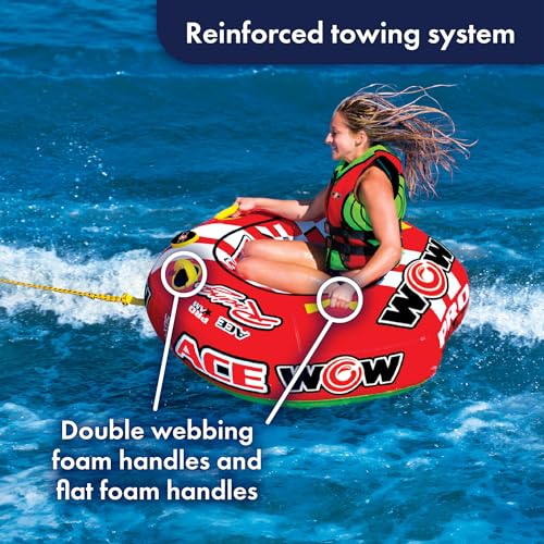 WOW Sports Ace Racing Boat Tube 1 Person 15-1120 - Image 4