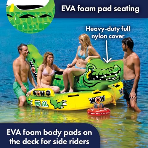 WOW Sports Big Al Towable Tube For Boating - Image 5