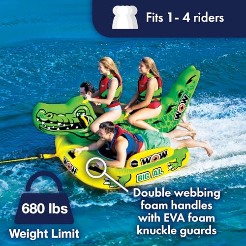 WOW Sports Big Al Towable Tube For Boating - Image 2