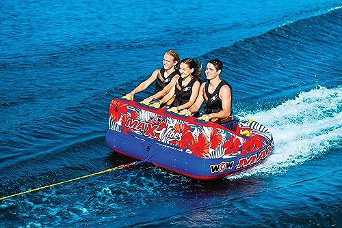 WOW Sports Max Vibes Inflatable Towable Tube - Image 4