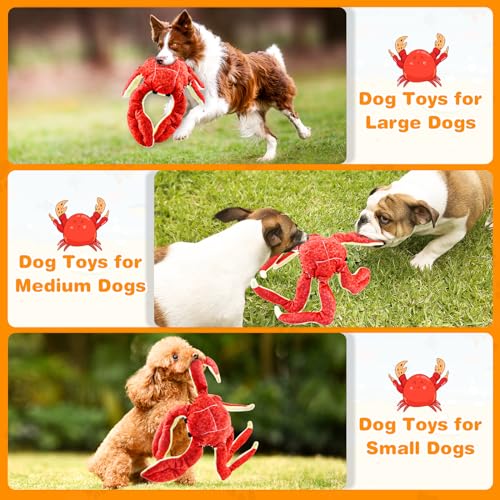 WOWBALA Squeaky Plush Interactive Dog Toys - Image 3
